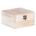 Dekorative Box Bettlaken Rattan 20 x 20 x 12 cm DMF (2 Stück)