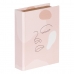 Decorative box Canvas 24 x 18 x 6 cm DMF (2 Pieces)