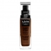 Foundationkräm NYX Can't Stop Won't Stop deep walnut (30 ml)