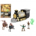 Wildwest Spielzeugset (6 pcs) 35 x 26 cm