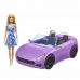 Bábika Barbie And Her Purple Convertible