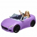 Păpușă Barbie And Her Purple Convertible