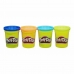 Igra Plastelinom Colores Silvestres Play-Doh E4867ES0 (4 pcs)