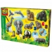 Plasticine Spel SES Creative Molding and Painting - Animals