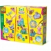 Set de Pastă Modelabilă SES Creative Molding and painting - 3 in 1