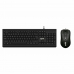 Teclado e Rato iggual IGG317617 Preto