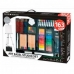 Conjunto de pintura Daler Rowney Art Easel Studio 163 Peças