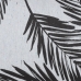 Tyyny Polyesteri Puuvilla Valkoinen Musta Levyt 45 x 30 cm