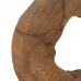 Skulptur Beige Mango-Holz 31,5 x 9 x 47,5 cm