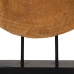Sculpture Beige Mango wood 38 x 8 x 52 cm