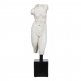 Scultura Bianco Nero Resina 14 x 11 x 43 cm Busto