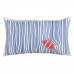 Kussen Polyester Blauw Wit Rood 50 x 30 cm