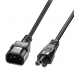 Cable USB LINDY 30341 Negro 2 m