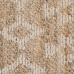 Tappeto Bianco Naturale 60 % Cotone Juta 170 x 70 cm