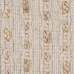 Tappeto Bianco Naturale 70 % cotone 30 % Juta 200 x 290 cm