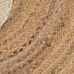 Tapis Ours Beige Naturel 100 % Jute 100 x 100 cm