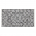 Carpet White Grey 70 % cotton 30 % Polyester 80 x 150 cm