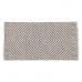 Carpet White Grey 70 % cotton 30 % Polyester 80 x 150 cm