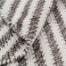 Tapijt Wit Grijs 70 % katoen 30 % Polyester 80 x 150 cm