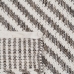 Tappeto Bianco Grigio 70 % cotone 30 % Poliestere 80 x 150 cm