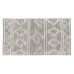 Tapis Blanc Gris 60 % Coton 40 % Polyester 80 x 150 cm