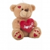 Knuffel I Love You Beer 35 cm Bruin