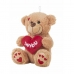 Jouet Peluche I Love You Ours 25 cm Marron