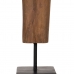 Figura Decorativa Natural Africano 14,5 x 9 x 38,5 cm (2 Unidades)