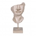 Figura Decorativa Bege Face 12,5 x 13,5 x 27,5 cm