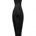 Figurka Dekoracyjna Czarny Kobieta 9 x 9 x 77 cm