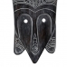 Decorative Figure White Brown Mask 24 x 5 x 80 cm