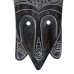 Okrasna Figura Bela Rjava Maska 24 x 5 x 80 cm