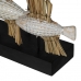 Figura Decorativa Branco Castanho Natural Peixes 30 x 10 x 40 cm