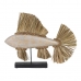 Decoratieve figuren Wit Bruin Natuurlijk Vis 70 x 12 x 53 cm