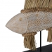 Dekorativ Figur Hvit Brun Naturell Fisk 70 x 12 x 53 cm