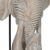 Deko-Figur Weiß Gold natürlich Elefant 44 x 16 x 57 cm