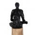 Декоративна фигурка Черен Естествен Мъже 18 x 13 x 76 cm