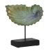 Figura Decorativa Castanho Verde Concha 30 x 12 x 30 cm