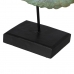 Figura Decorativa Castanho Verde Concha 30 x 12 x 30 cm