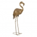 Decoratieve figuren Gouden Roze flamingo 25 x 21 x 85 cm