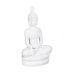 Dekorativ figur Hvid Buddha 19,2 x 12 x 32,5 cm