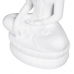 Dekorativ figur Hvid Buddha 19,2 x 12 x 32,5 cm