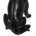 Deko-Figur Schwarz Gold Hund 17 x 11,7 x 25,5 cm