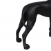 Dekorativ figur Sort Hund 39 x 15 x 34,5 cm