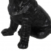 Dekoratívne postava Čierna Zlatá pes 15,5 x 18,4 x 25,5 cm