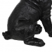 Figurine Décorative Noir Doré Chien 15,5 x 18,4 x 25,5 cm
