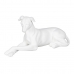 Statua Decorativa Bianco Cane 18 x 12,5 x 37 cm