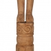 Figura Decorativa Natural Africano 14 x 14 x 113 cm