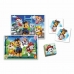 4 Puslespillsett The Paw Patrol Clementoni Edukit