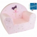 Child's Armchair Fun House Dancer Ballerina Club Pink 52 x 33 x 42 cm